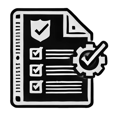 Ikona dokumentu Check Listy z zaznaczonymi poprawnymi odpowiedziami
