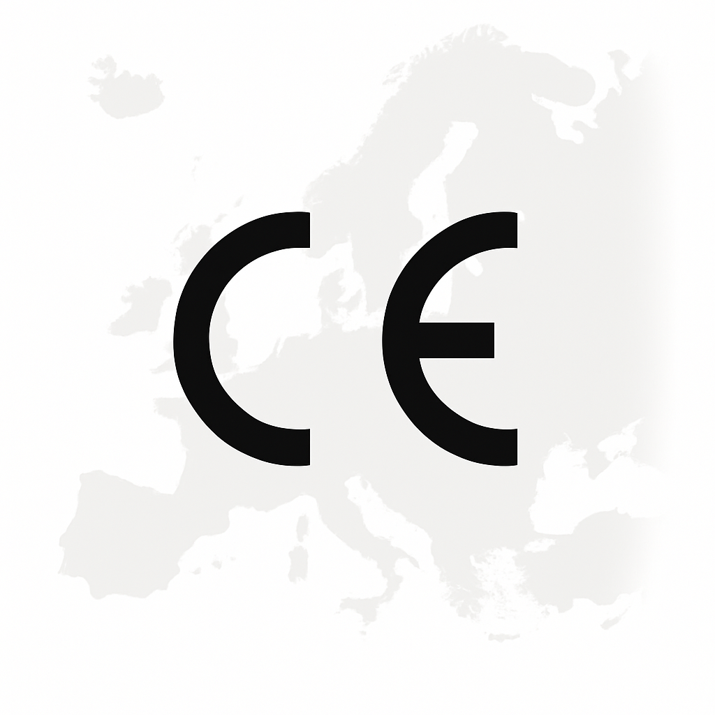 CE na tle mapy Europy